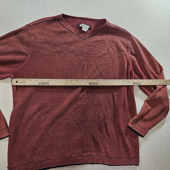 Carbon2Cobalt Waffle Knit Sweater XL - Picture 3 of 6